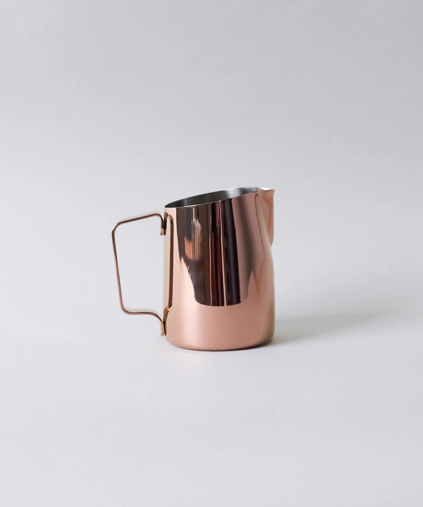 WPM PITCHER 15OZ TITANIUM ROSE GOLD WITH ROUND SPOUT