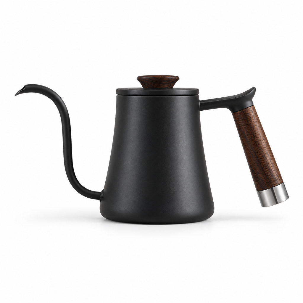 Gooseneck Pour-Over Coffee Kettle – Matte Black