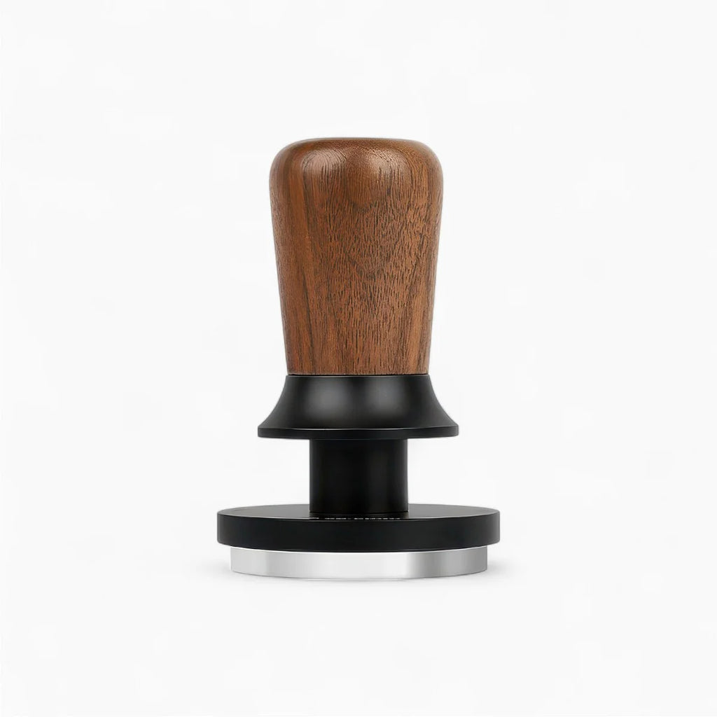 Premium Espresso Tamper – Walnut Wood Handle 54 mm or 58 mm