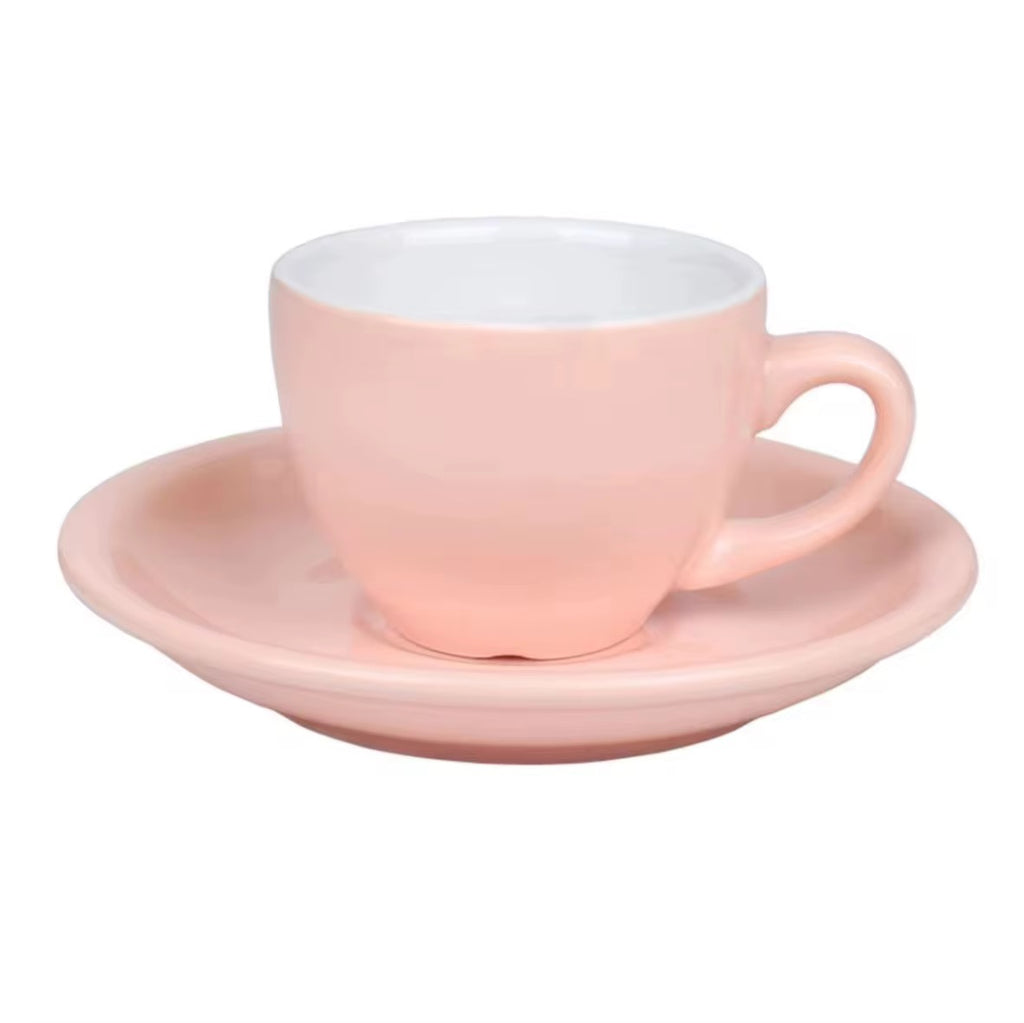 Cup & Saucer 4 Oz- Pink