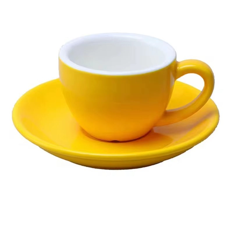 Cup & Saucer 4 Oz- Yellow