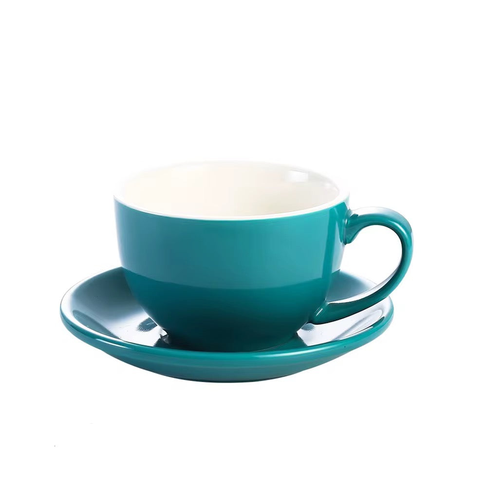 Cup & Saucer 12 oz- Tile