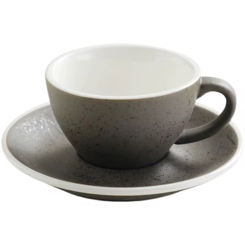 Cup & Saucer 4 Oz- Granite