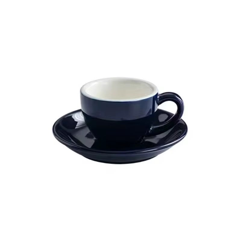 Cup & Saucer 4 Oz- Dark Blue