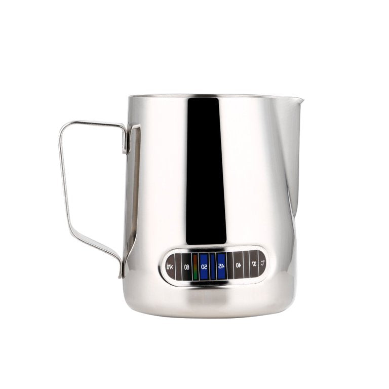 SILVER PITCHER WITH THERMOMETER