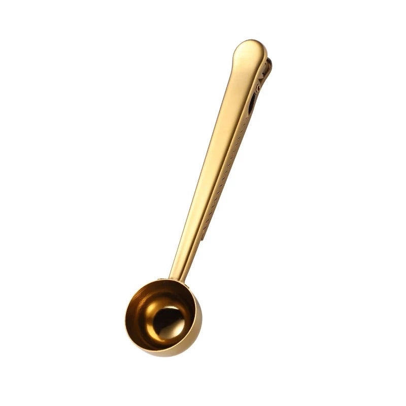 Scoop With Bag Seal Clip Coffee