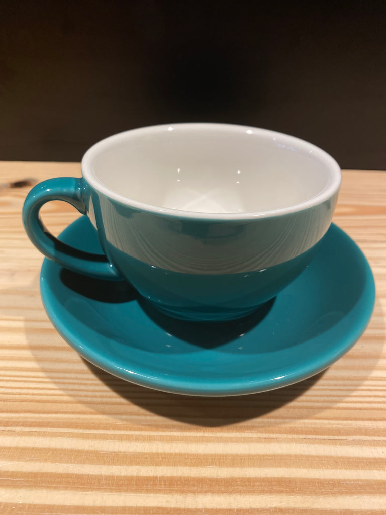 Cup & Saucer 12 Oz- Jade